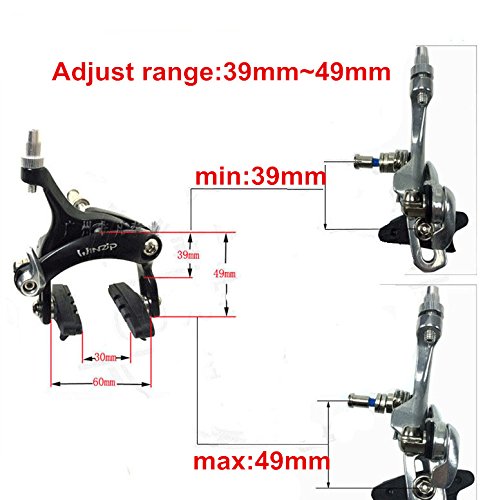 UPANBIKE Aluminum Alloy Front Rear Bike Caliper Brake B167 - UPANBIKE