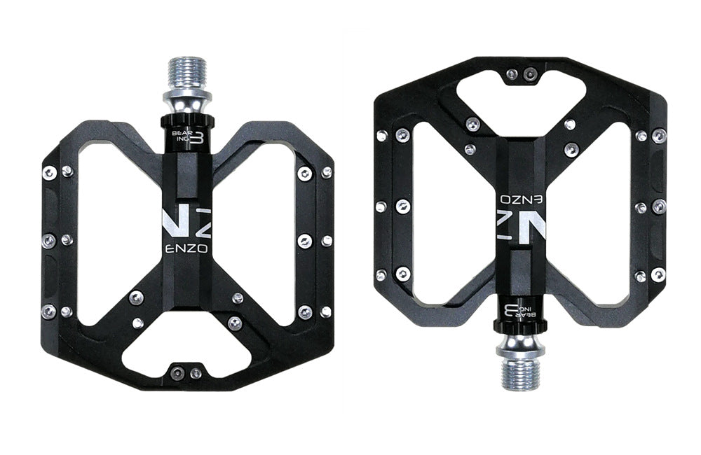 UPANBIKE 9/16" Bike Pedals Aluminum Alloy CNC Ultralight Bearing Wide Flat Platform Bicycle Pedals For MTB BMX Road Bike UP653 - UPANBIKE