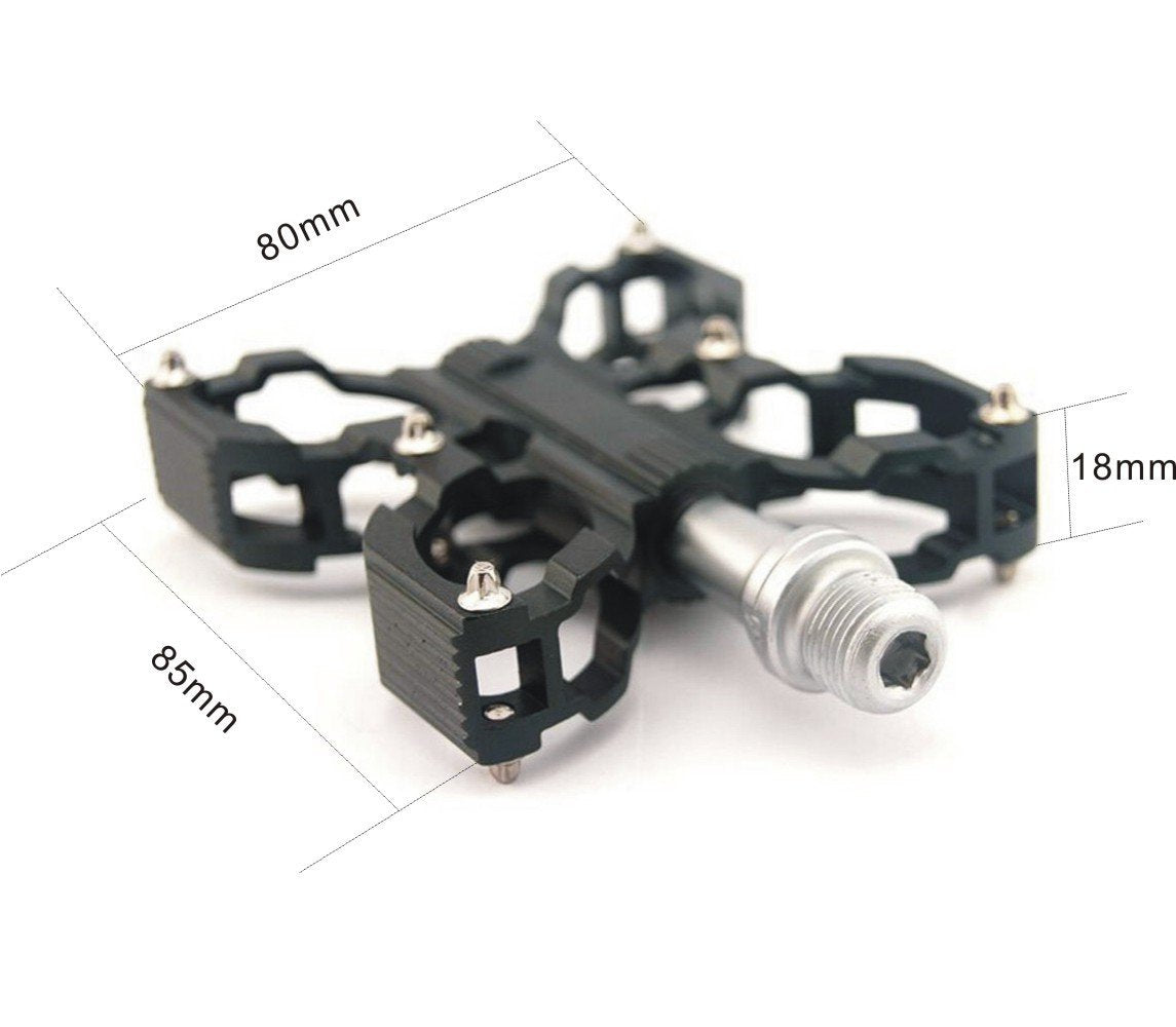 UPANBIKE 9/16'' Sealed Bearing Butterfly Shape Bike Pedals B605 - UPANBIKE