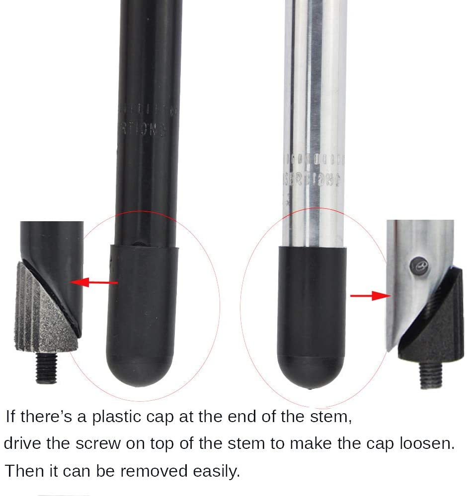 UPANBIKE Bike Stem 22.2mm*25.4mm Aluminum Alloy Gooseneck Shape 40mm/80mm Stem B002 - UPANBIKE