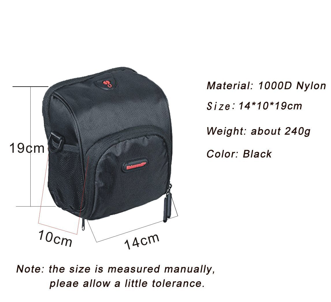 Waterproof Polyester Bike Handlebar Bag Front Frame Pannier - UPANBIKE