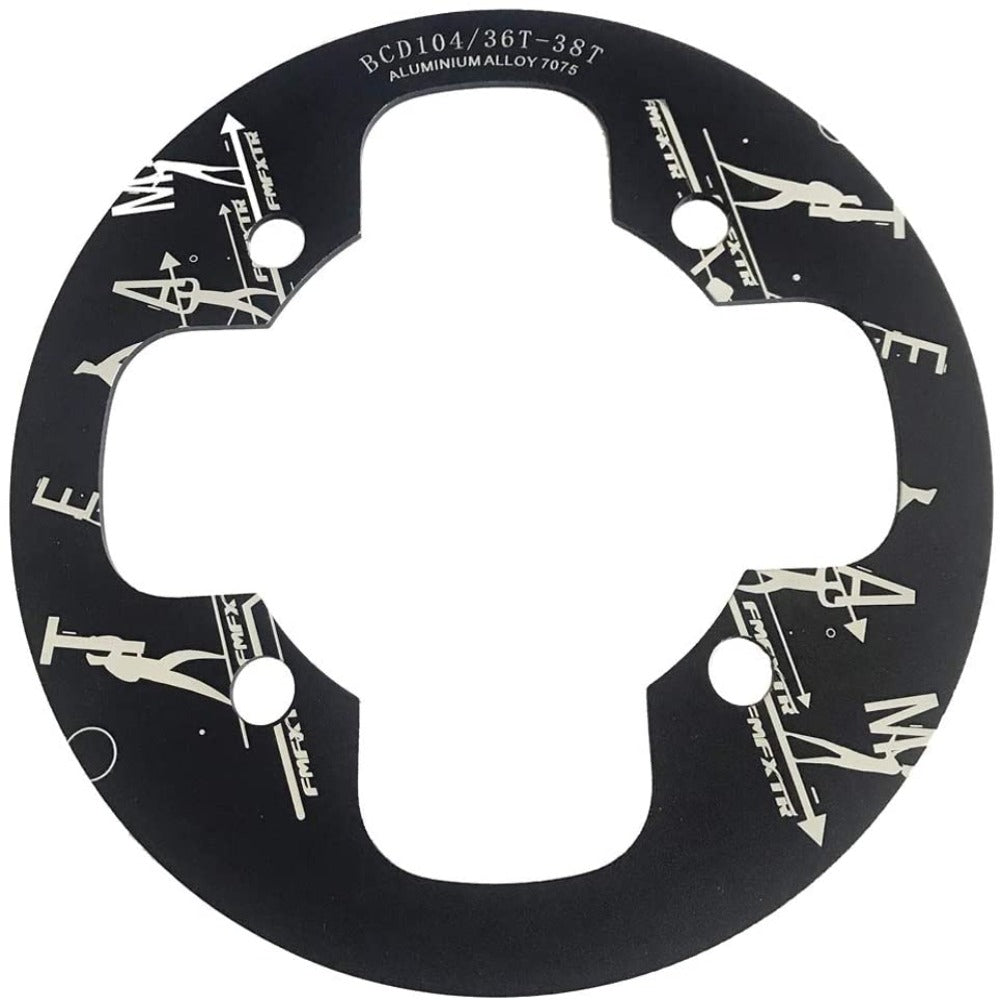 UPANBIKE Bike Chainring Guard BCD 104mm Aluminum Alloy Chainring Protector Cover B004 - UPANBIKE