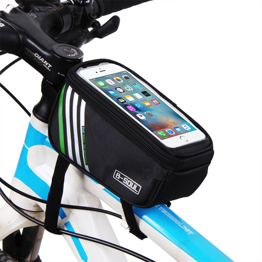 UPANBIKE Bike Front Frame Bag Single Pouch With Transparent Touch Screen B714 - UPANBIKE