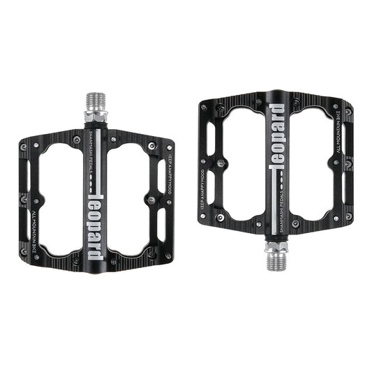 UPANBIKE 9/16" Bike Pedals Aluminum Alloy Wide Flat Platform CNC DU Bearing Bicycle Pedals For Mountain Bike Road Bike UP641 - UPANBIKE