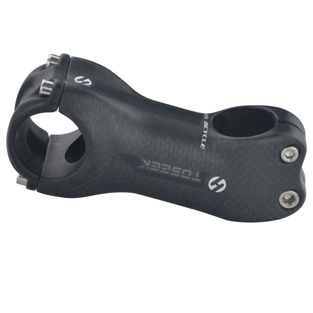 UPANBIKE Bike Stem Full 3K Carbon Fiber 1 1/8" 31.8mm*90mm 110mm Degree 6 Degree 17 Bicycle Stem TX016 - UPANBIKE