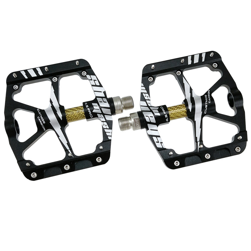 UPANBIKE Mountain Road Bike Pedals Aluminum Alloy Wide Flat Platform 9/16" CNC Ultralight 3 Sealed Bearing Bicycle Pedals UP660 - UPANBIKE