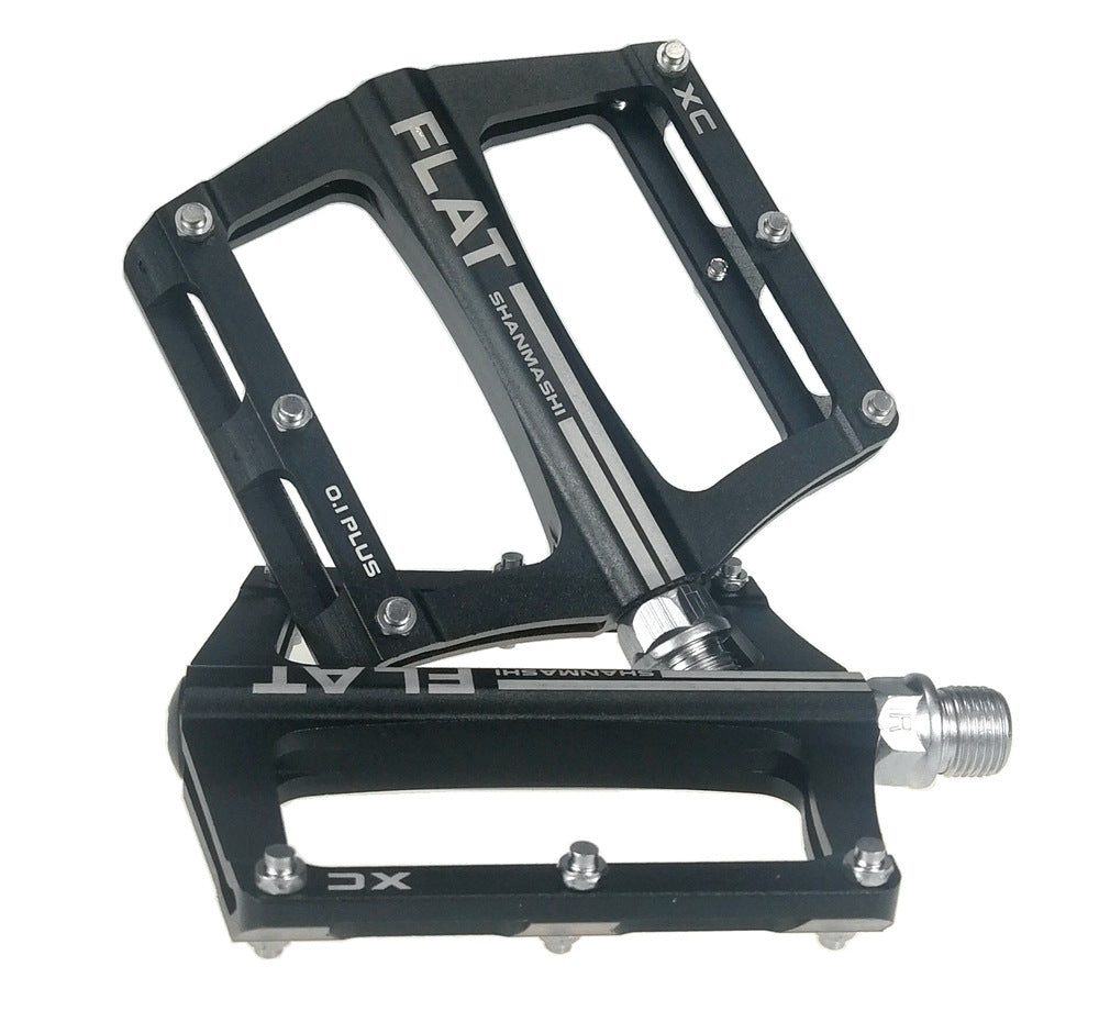 UPANBIKE Mountain Bike Bearing Pedals 9/16" Spindle 2 DU CNC Pedal Aluminum Alloy Flat Platform for BMX MTB Road Bicycle UP627 - UPANBIKE