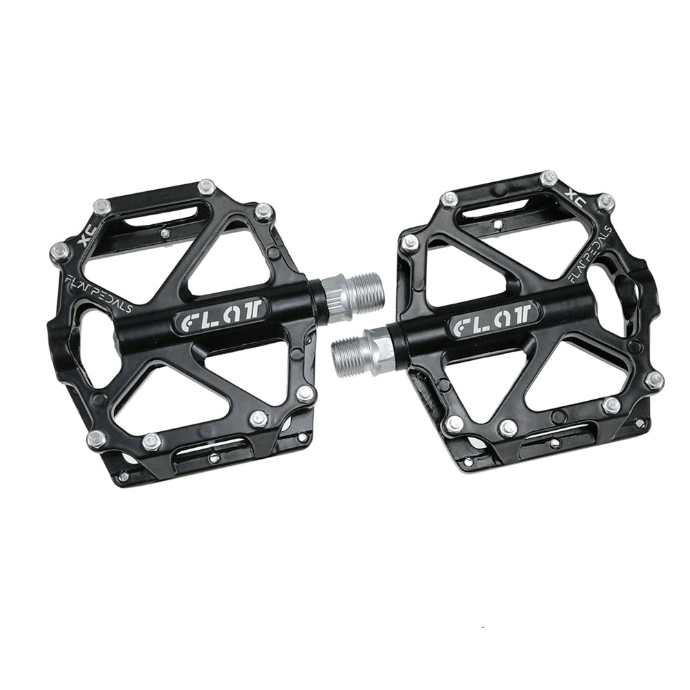 UPANBIKE 9/16" Bike Pedals Aluminum Alloy Wide Flat Platform CNC Ultralight Bearing Bicycle Pedals For MTB BMX Road Bike UP637 - UPANBIKE